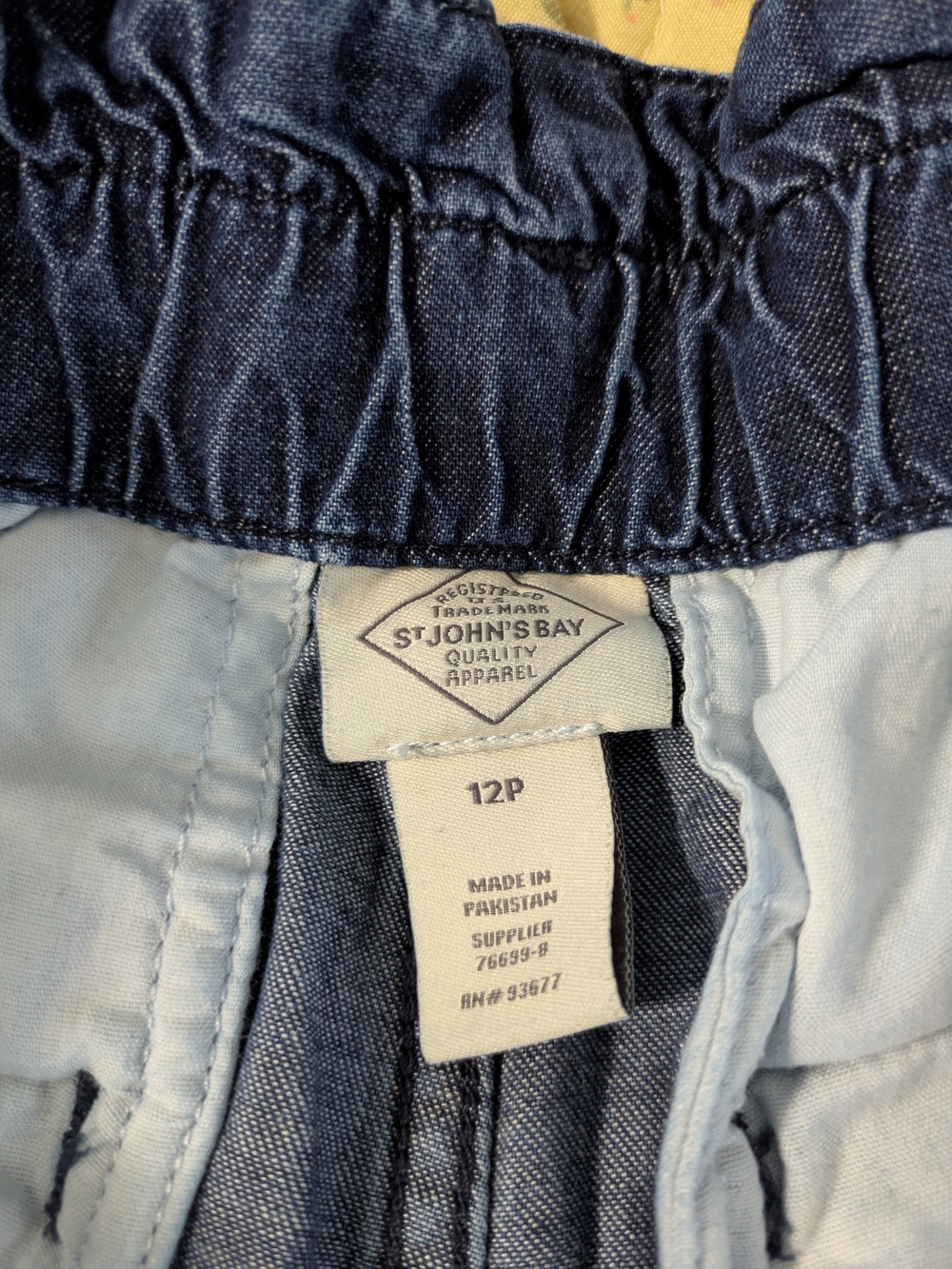 St. John's Bay Women's Dark Blue Jeans - 12P